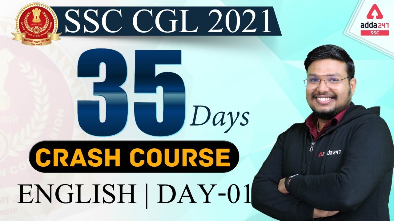 SSC CGL 2021 | English #1 | 35 Days Crash Course To Crack SSC CGL Exam