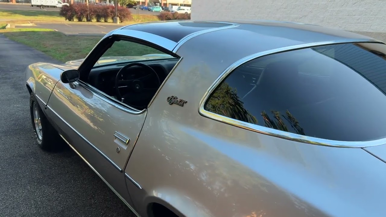 1978 Camaro Type LT 350, T Tops Video
