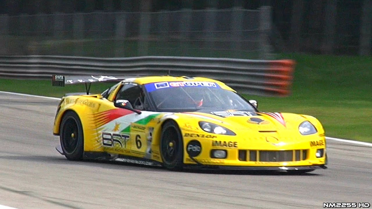 Corvette C6.R GT2 Awesome Sounds on the Track!