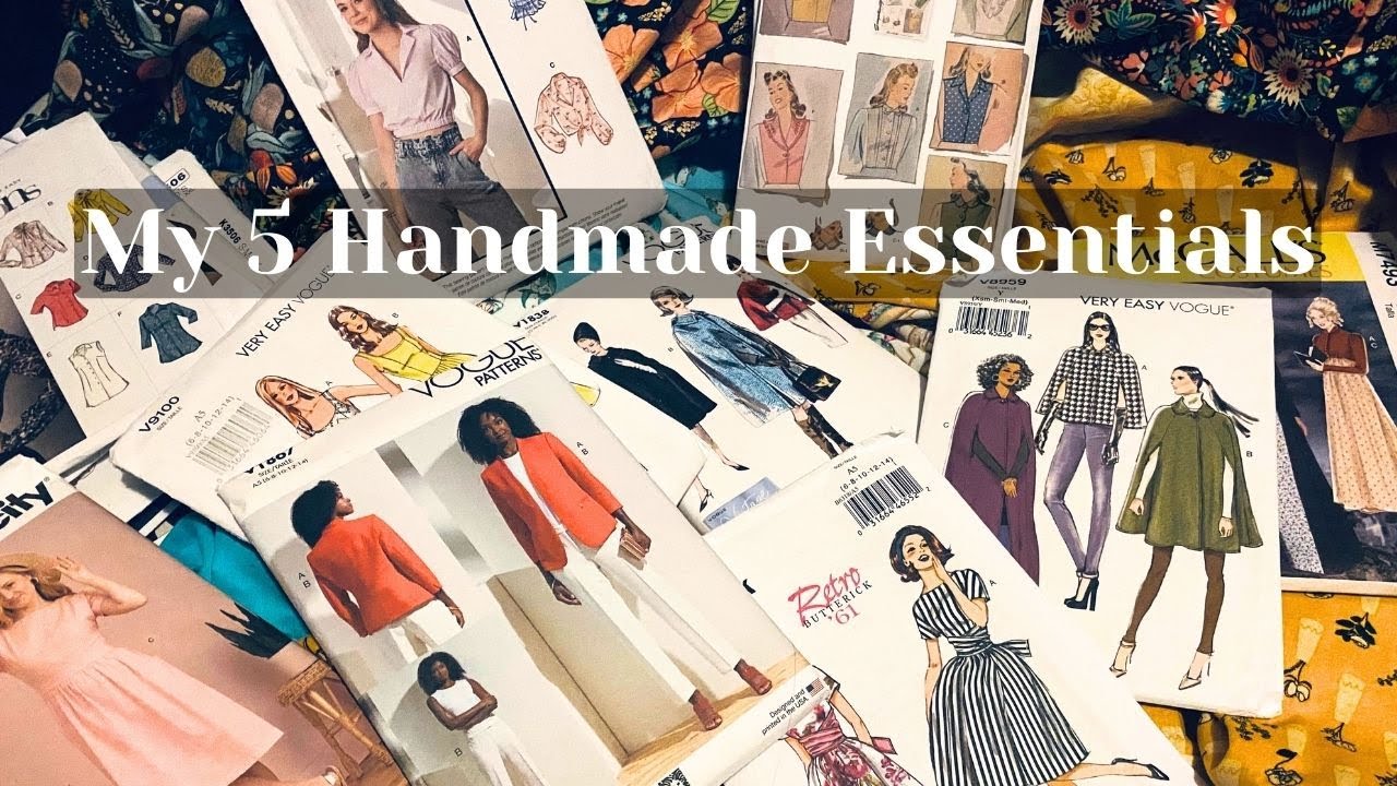 My 5 Handmade Essentials 🧵