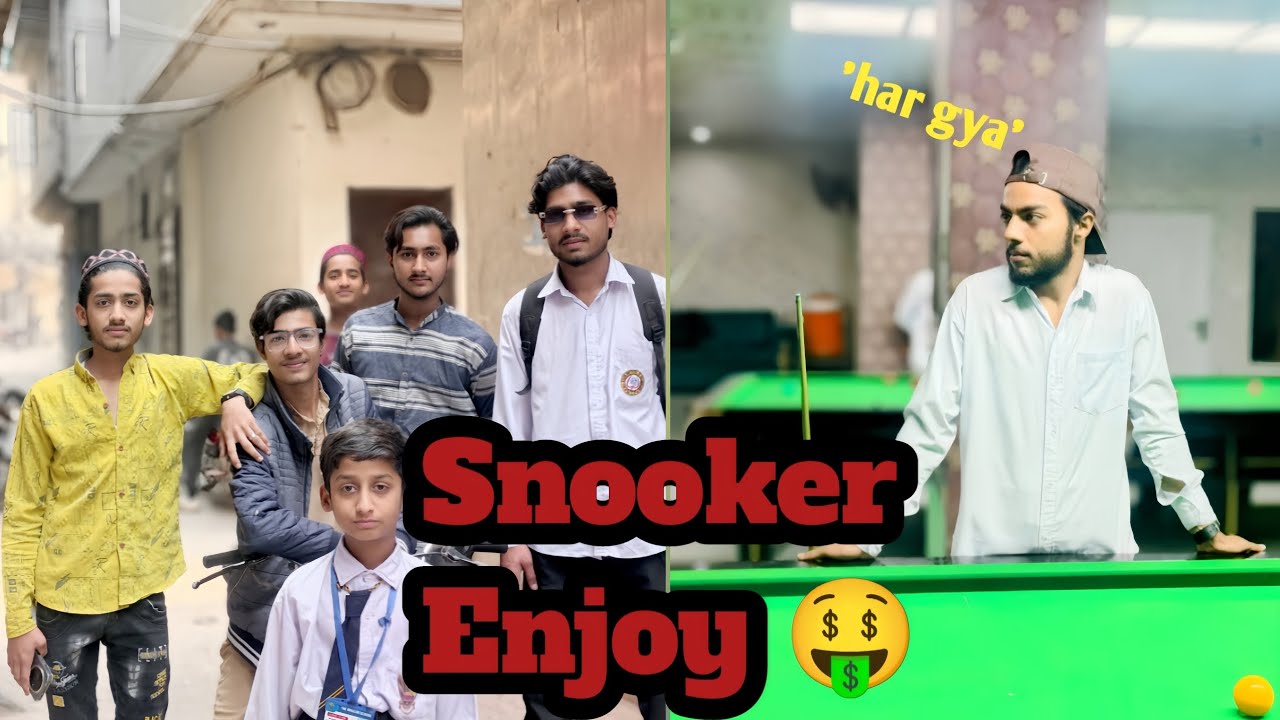 Snooker enjoy today 6th Ramzan Mubarak |  Ahmad game har gya 🥵 | dancer nai lgai game 