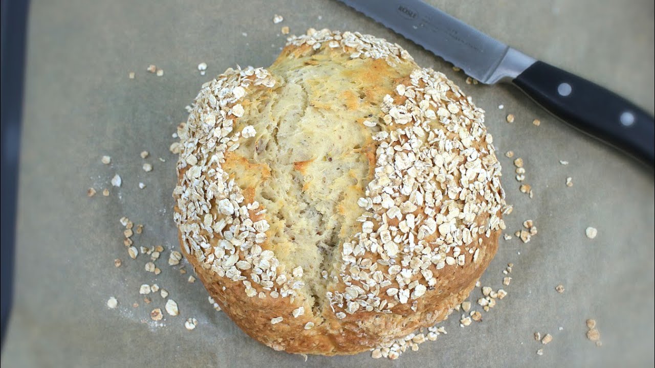 In 5 Minuten ofenbereit, schnelles Brot