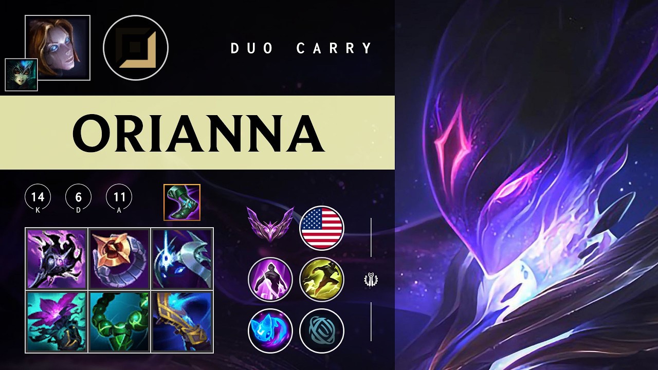 Orianna Carry vs Swain - NA Master Patch 26.03