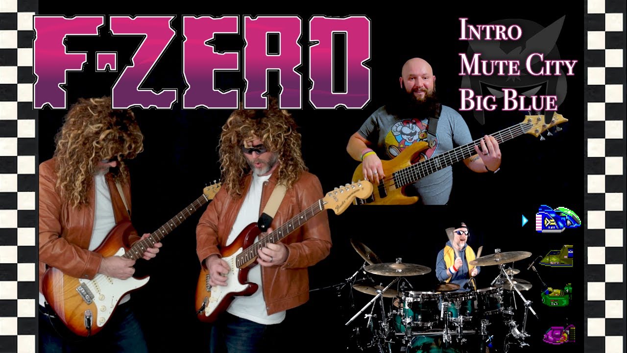 F-Zero SNES Rock Medley [Intro - Mute City - Big Blue] --- BUCKLE UP!