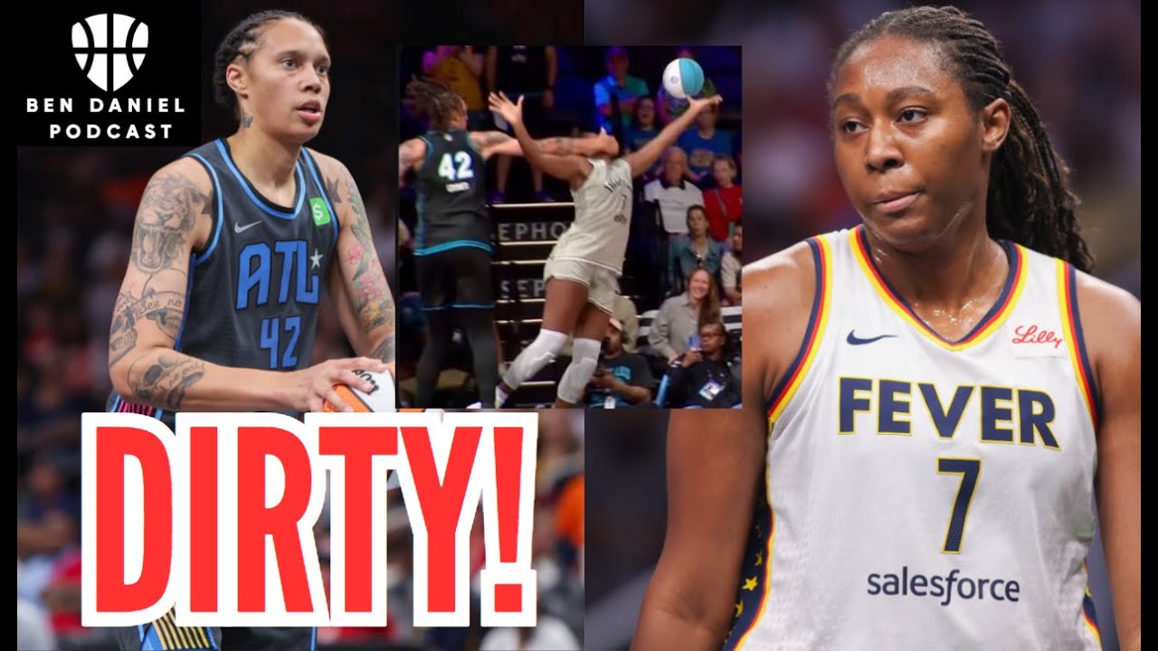 DIRTY! Britney Griner OPEN HAND SMACKS Aliyah Boston ON PURPOSE. Britney Griner RESPONDS TO INTERNET