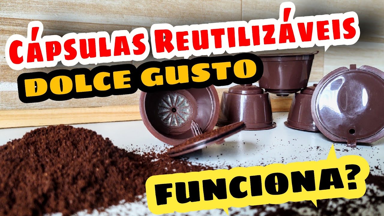 Cápsula Reutilizável Dolce Gusto Funciona? Dá pra fazer Leite? O que não te contaram?
