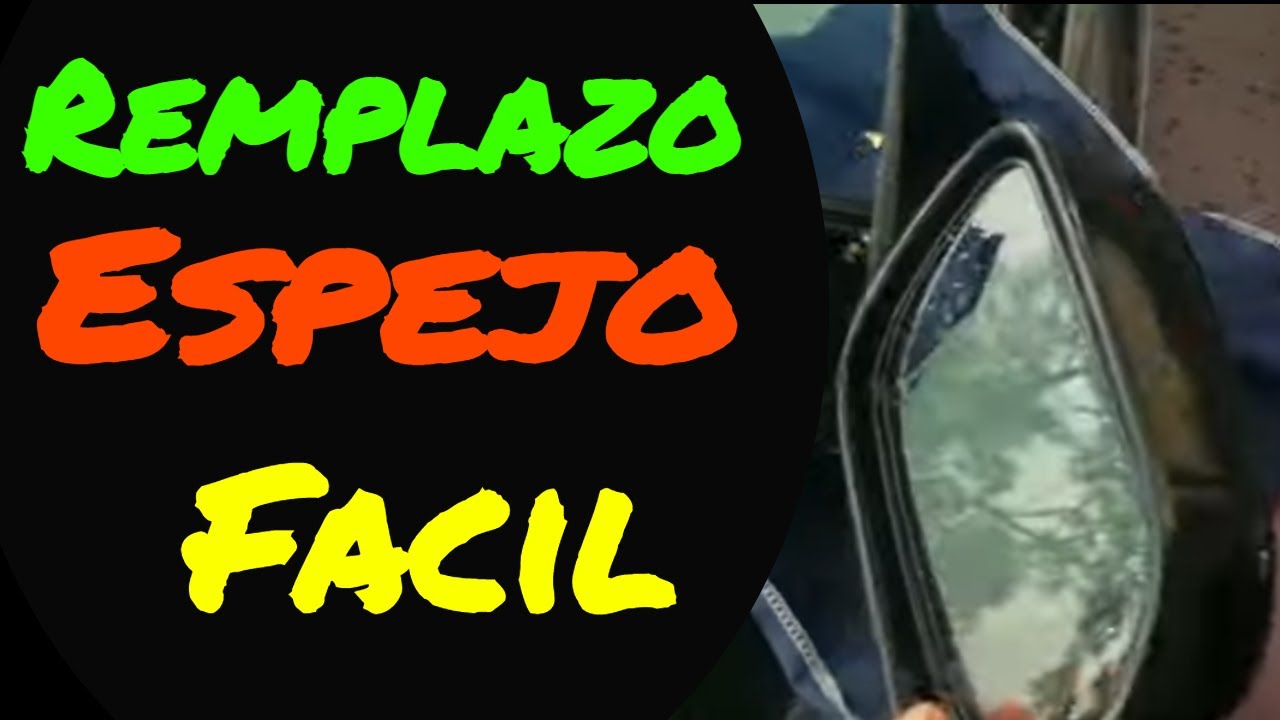 Como remplazar espejo retrovisor del lado del pasajero. Honda Accord 1999