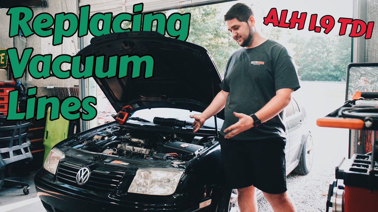 How To Replace Vacuum Lines on a Volkswagen Jetta TDI (MK4)