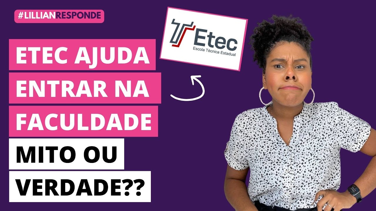 ETEC ajuda a passar no vestibular? Vale a pena para quem quer fazer faculdade?