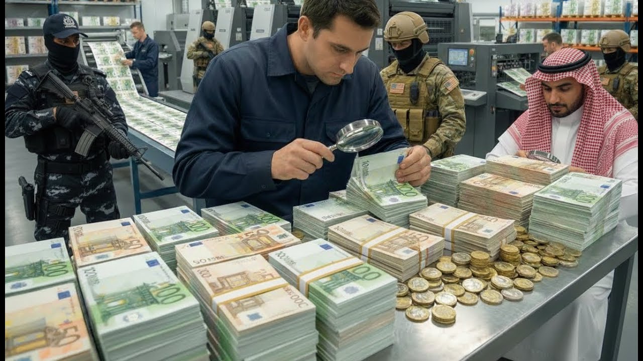 Внутри фабрики саудовского риала: как печатают национальную валюту Саудовской Аравии (полный проц...