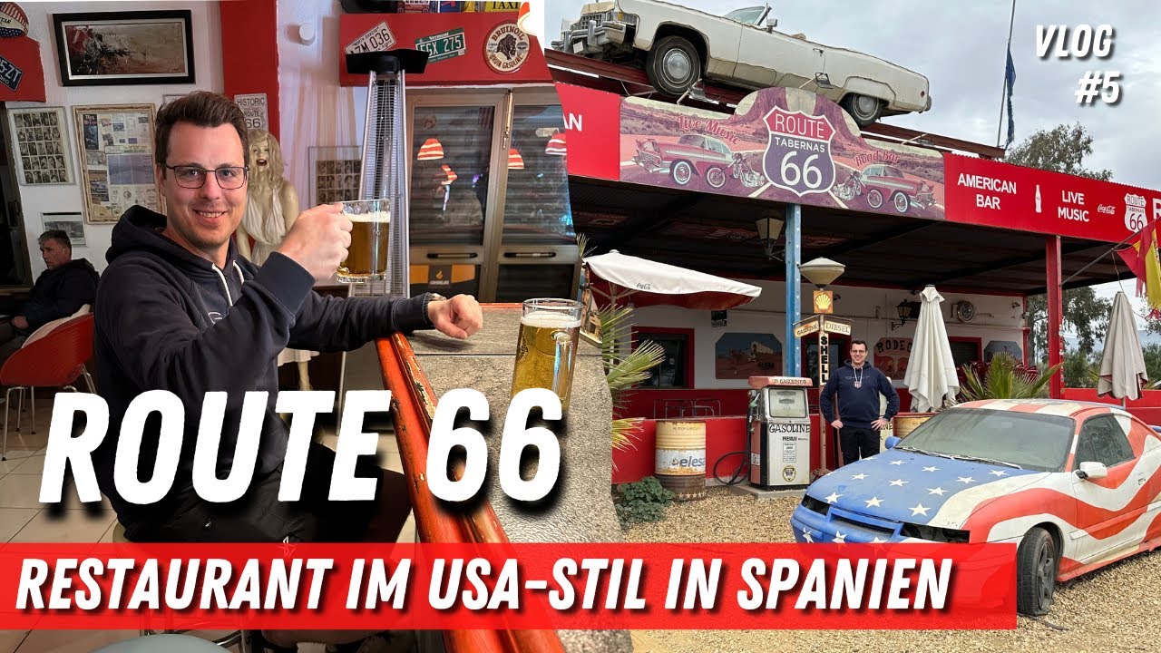 Route 66 Bier & Stellplatz 🍺 ✨Spanien im Winter #5 🇪🇸Tabernas Wüste 🏜️Andalusien
