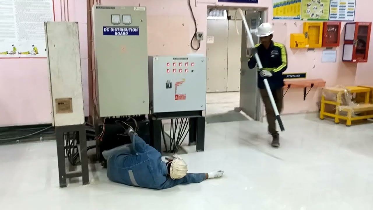 Rescue Rod usage and help to save life from electric shock. rescue Rod awareness vidoe