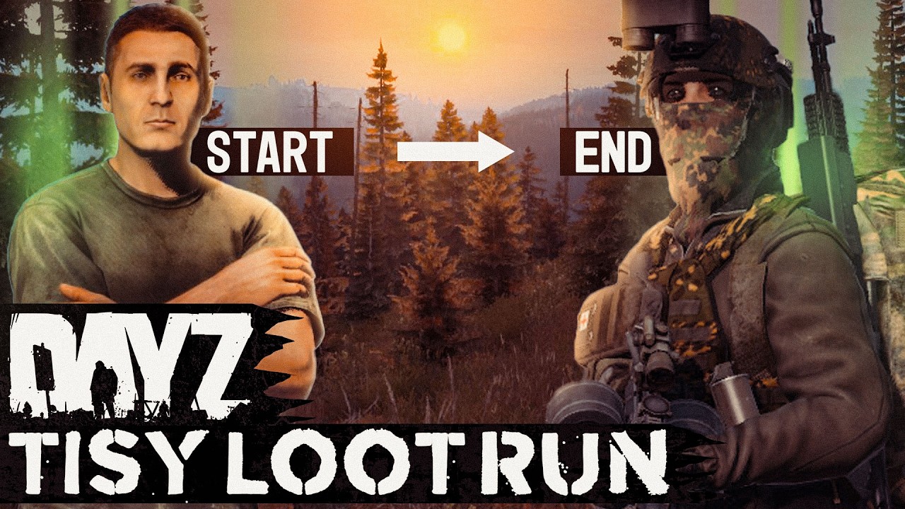 DAYZ | Tisy Loot Run | No Commentary | Cozy Gameplay for Sleep