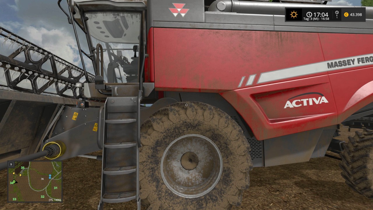 LS 17 BUG massey rollt davon