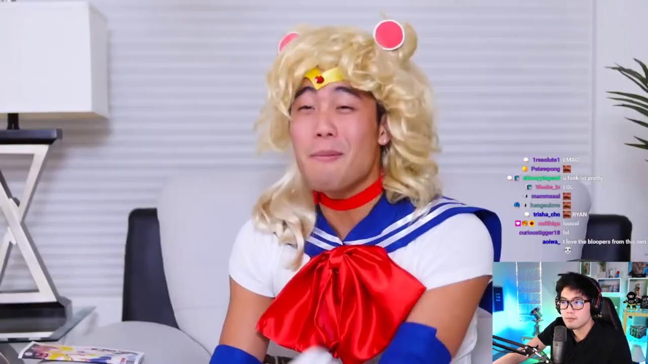 Anime in Real Life! w/ the chat (Twitch clip)