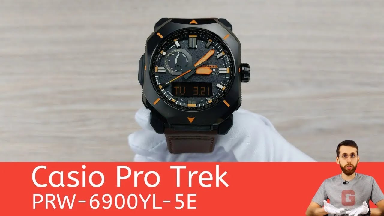 Casio Pro Trek PRW-6900YL-5E - Reloj ideal para bushcraft y supervivencia