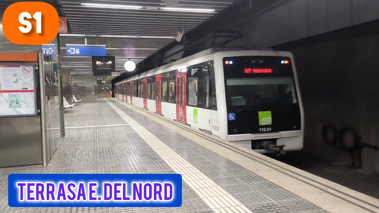 Terrasa estació del Nord FGC Linea S1 | UT 112