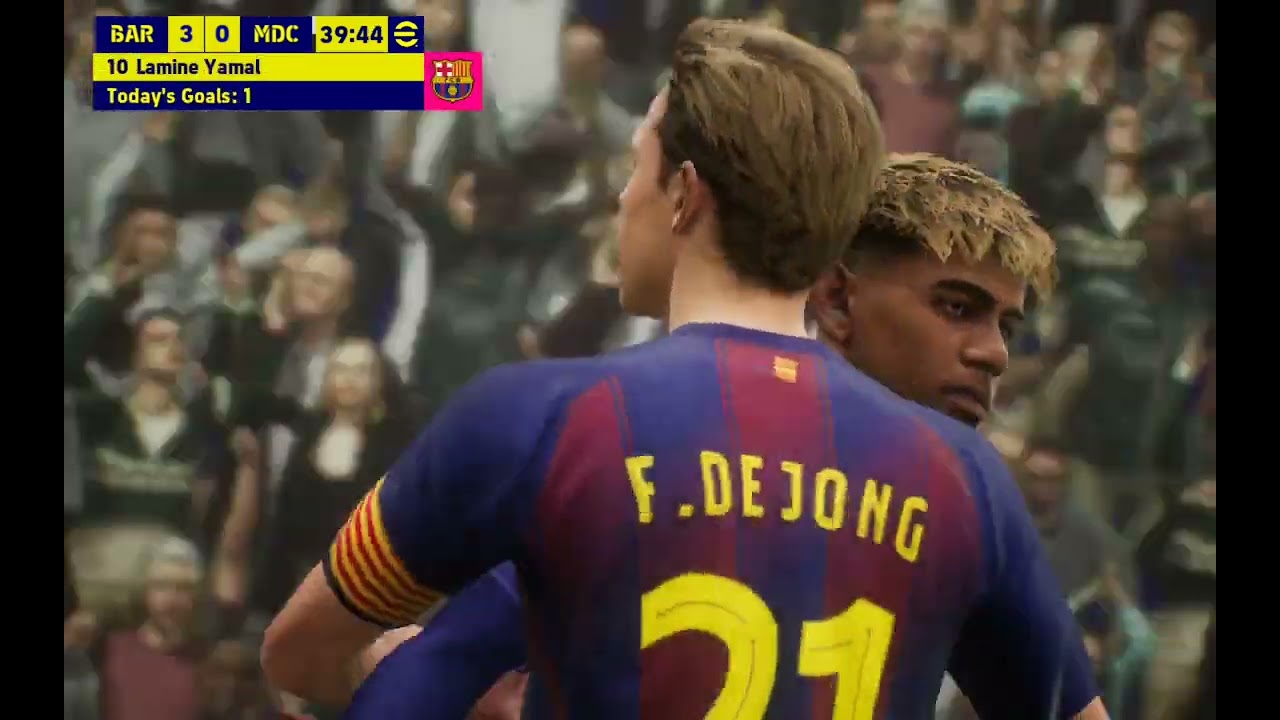 Efootball Barcelona vs Madrid the winner ends the debate 