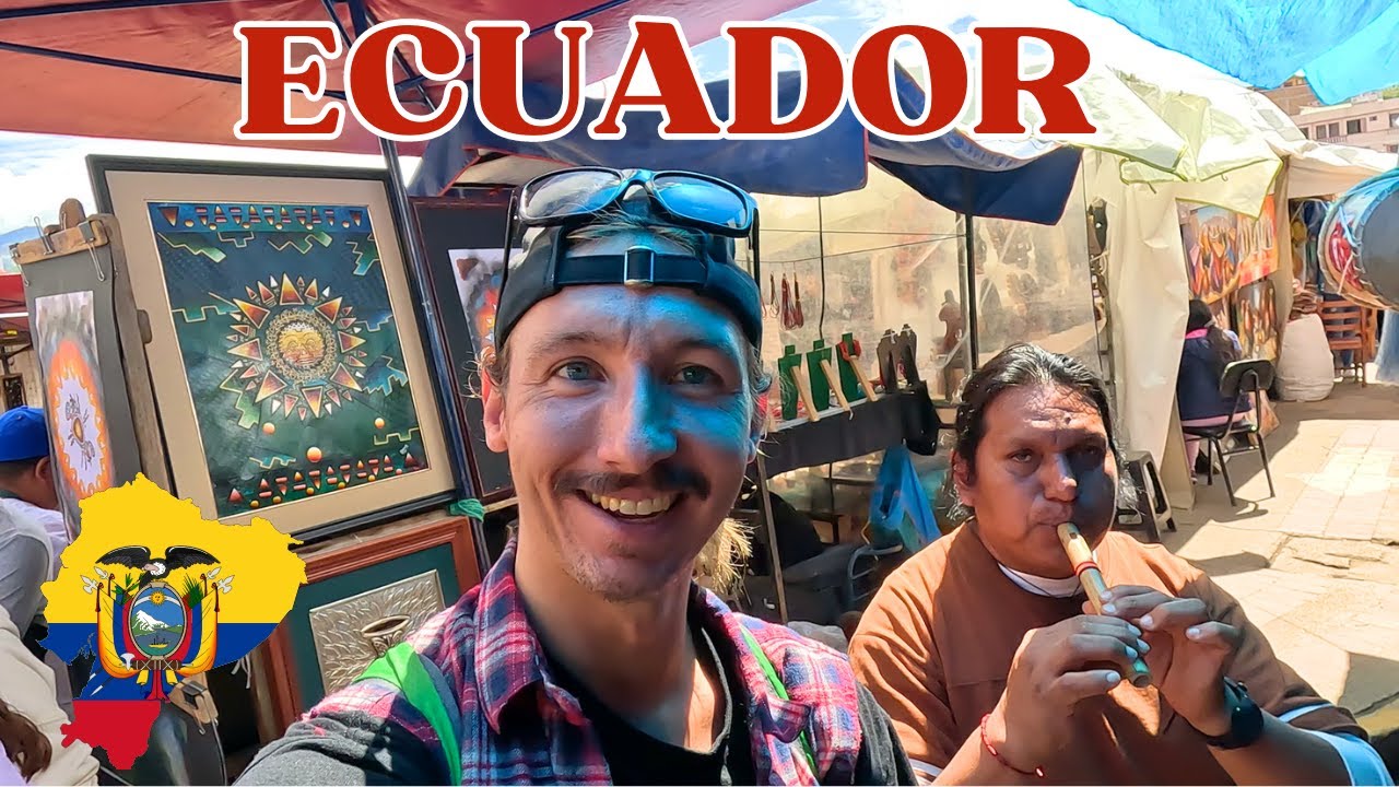 Solo in South America's Largest Indigenous Street Market 🇪🇨