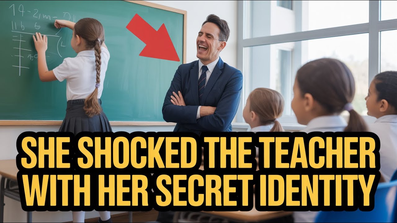 The Teacher Mocked a Girl — Not Knowing She Was the Billionaire’s Adopted Daughter