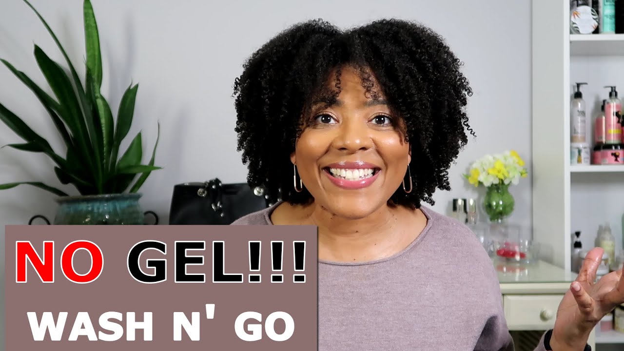 NO GEL WASH & GO | Taliah Waajid Green Apple & Aloe Curl Elixir | NaturalRaeRae