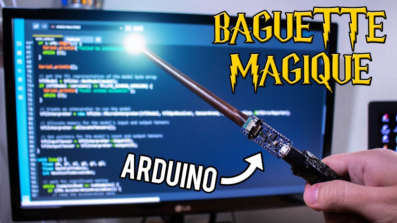 J'ai créé une vraie baguette magique ✨ grâce au machine learning sur Arduino