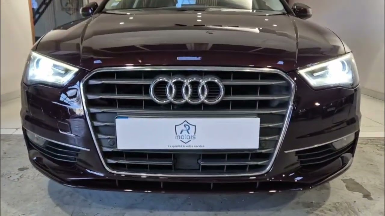 AUDI A3 III BERLINE 1 6 TDI 110 5CV AMBITION LUXE S TRONIC 7