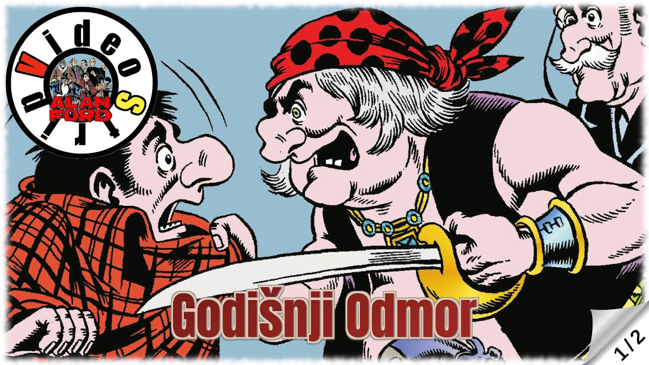 Alan Ford - Godišnji Odmor - Strip u boji (1/2)