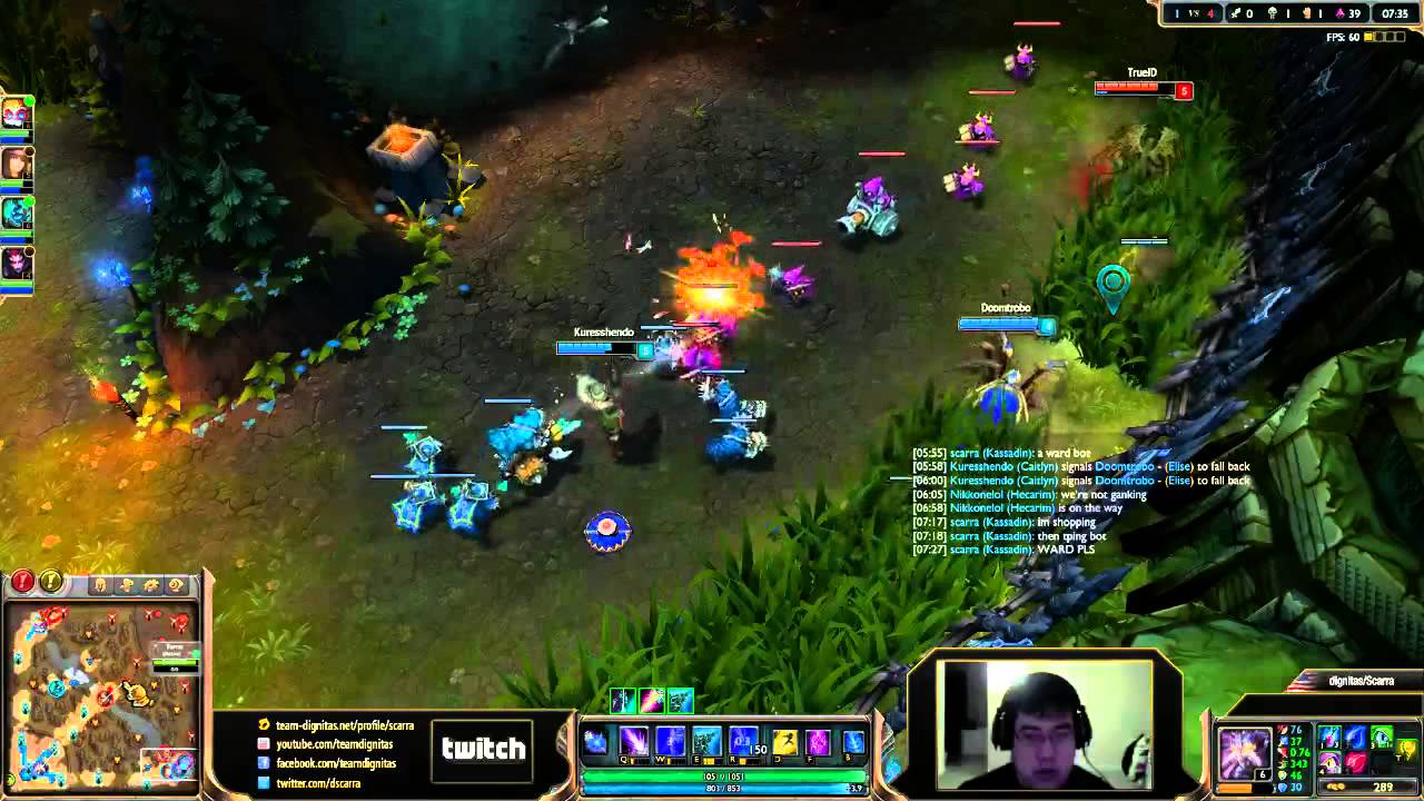 Scarra Kassadin vs Nidalee [Diamond 1 Ranked solo queue Mid]