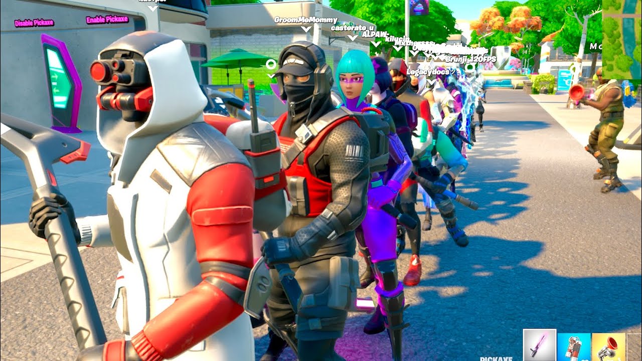 Все ЭКСКЛЮЗИВНЫЕ скины Fortnite в одной игре