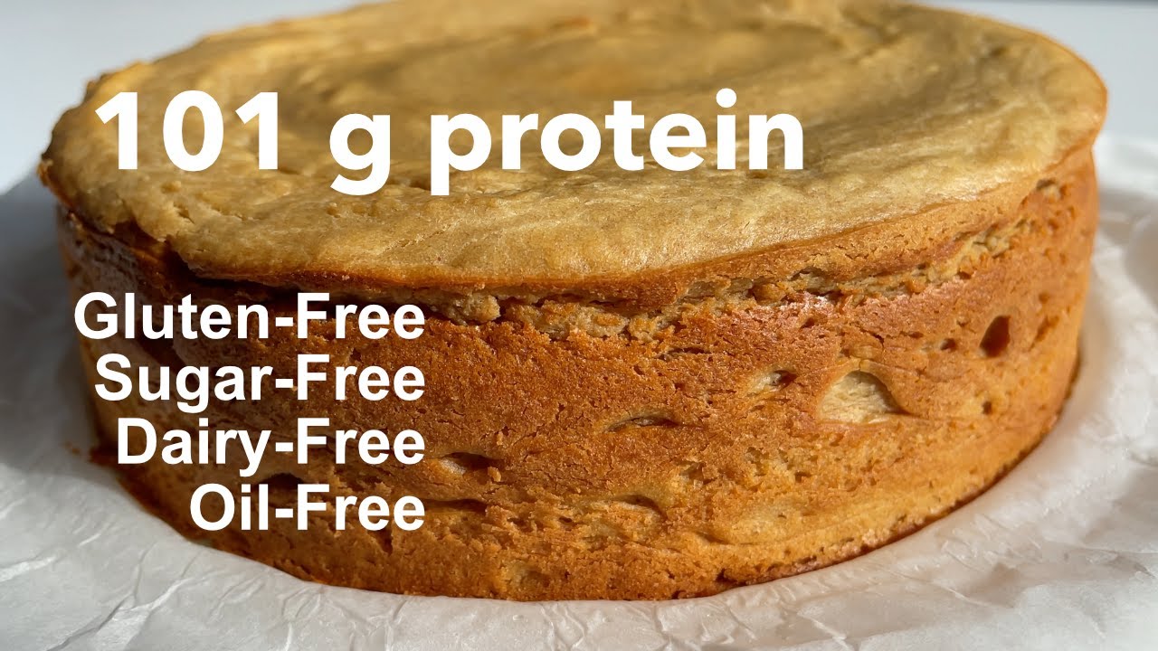 101 g Protein Cheesecake made with CHICKPEAS