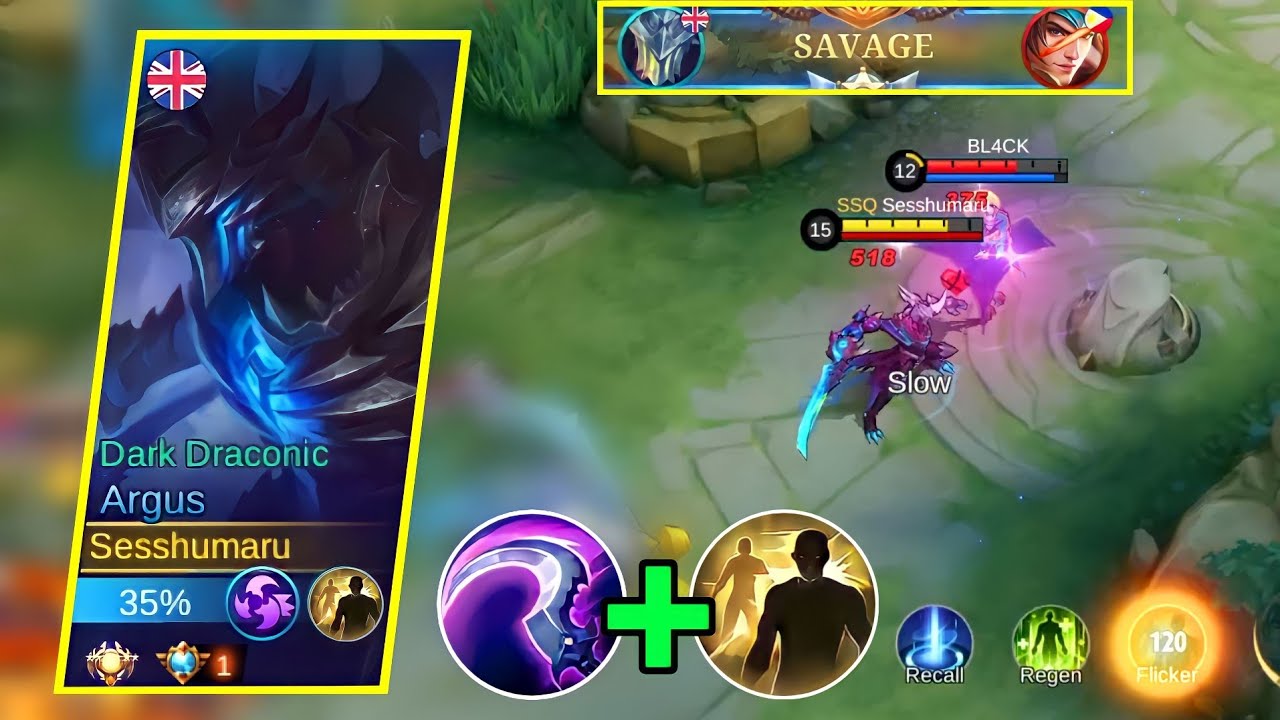 Argus Flicker With Savage!