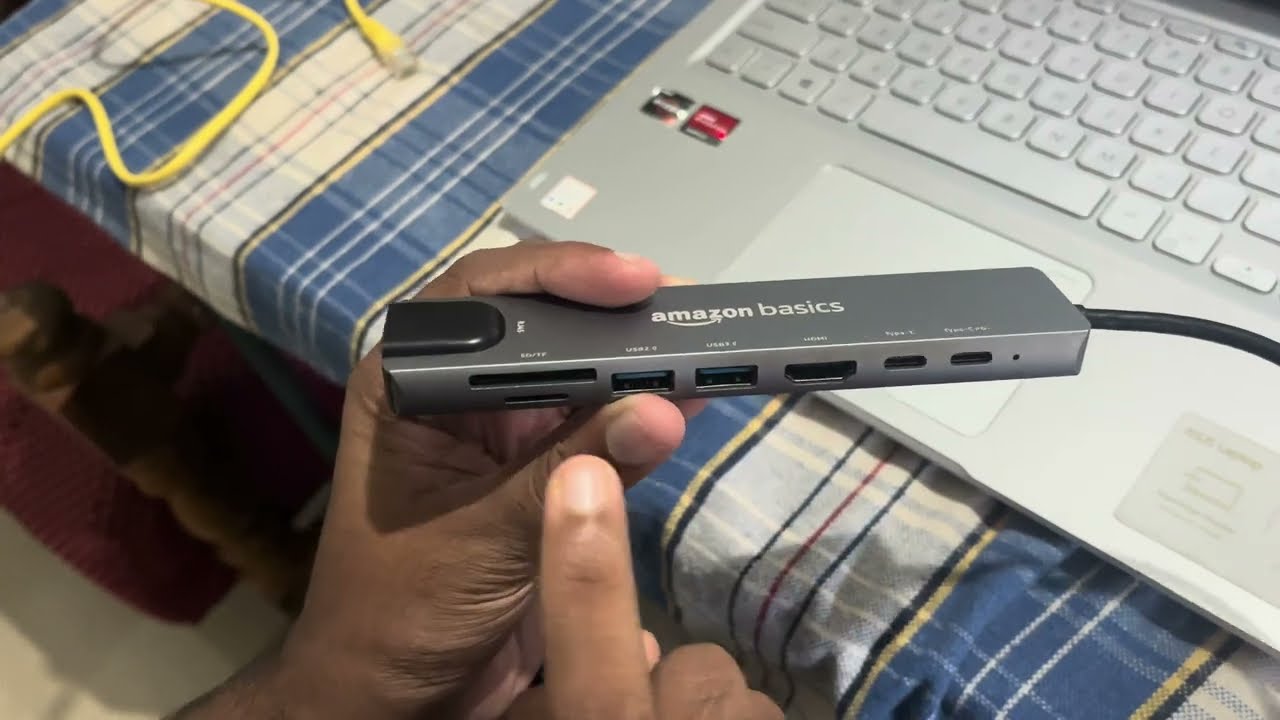 Do Not Buy Amazon Basics 8 in 1 Type C Multi-Port Adapter (4K UHD 60 FPS HDR)