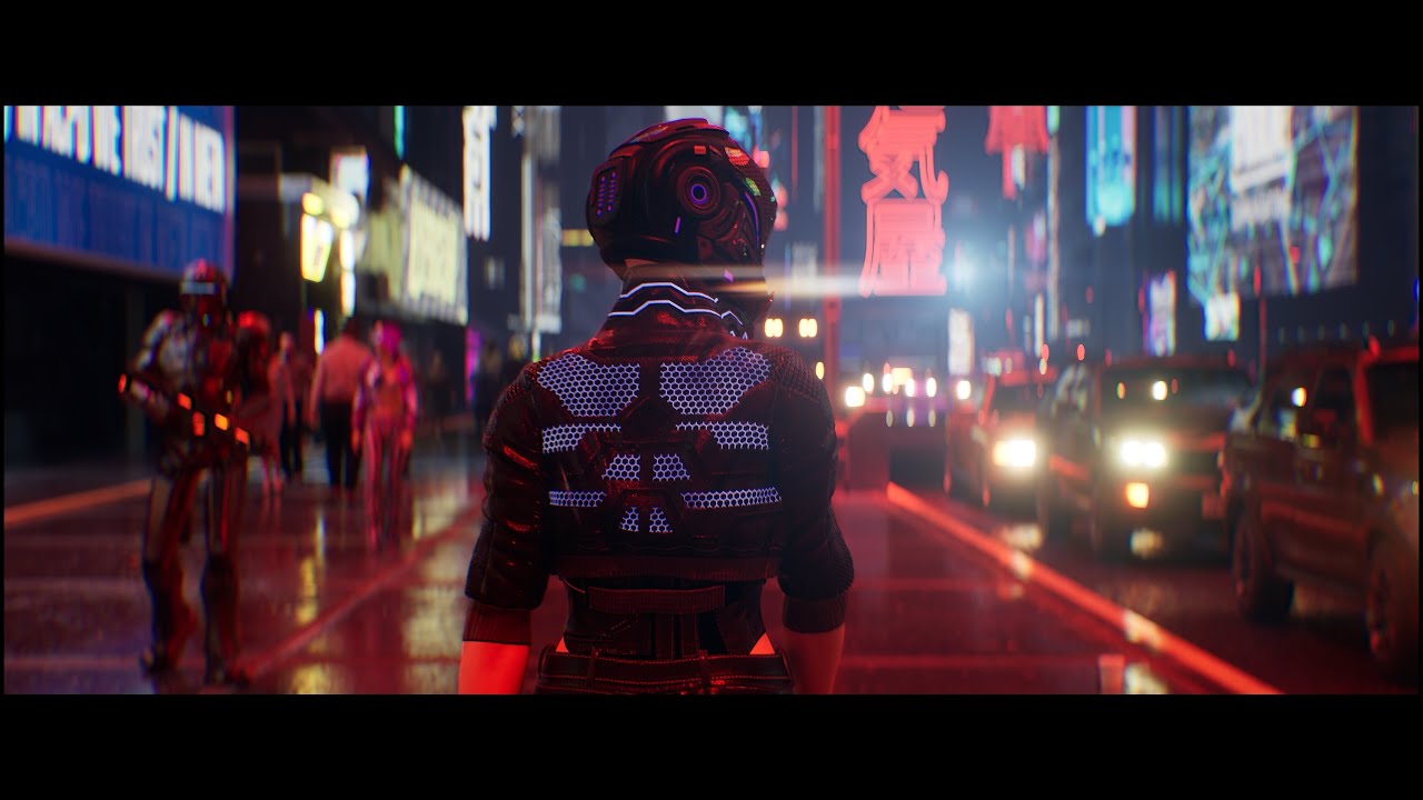 Unreal Engine 5 Cyberpunk Animation
