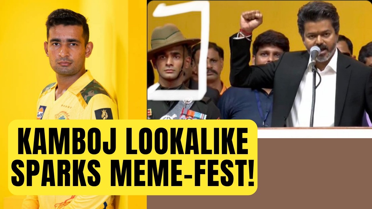 Anshul Kamboj at CM Vijay's oath ceremony in Chennai? R Ashwin, others join in on banter