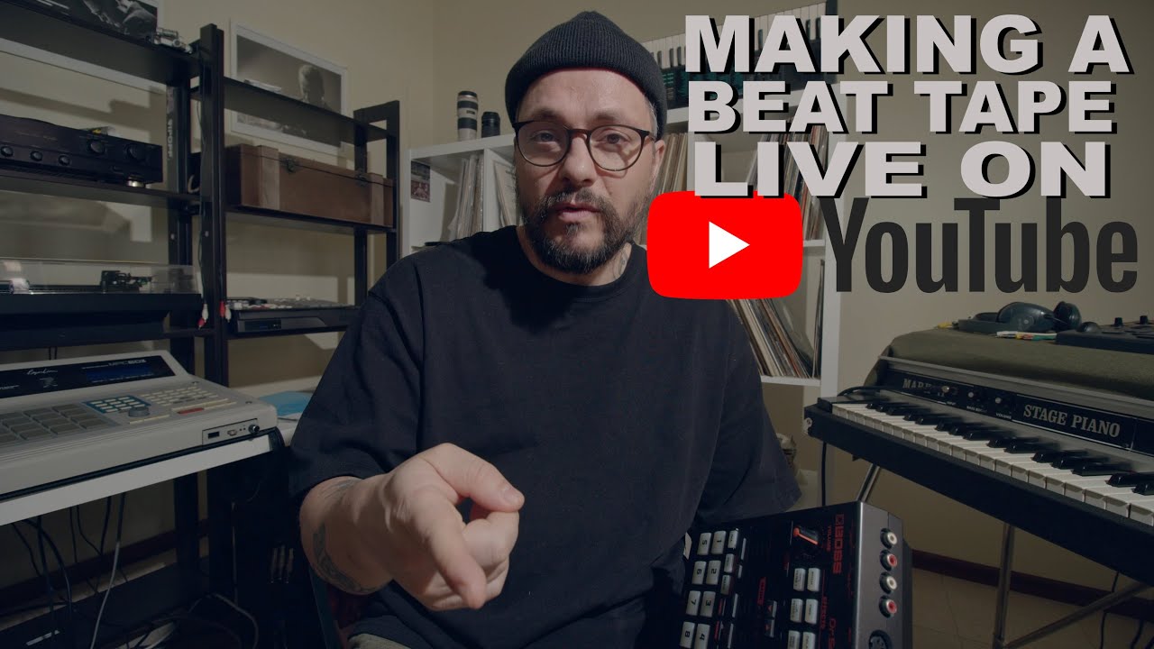 Making a Beat Tape live on Youtube