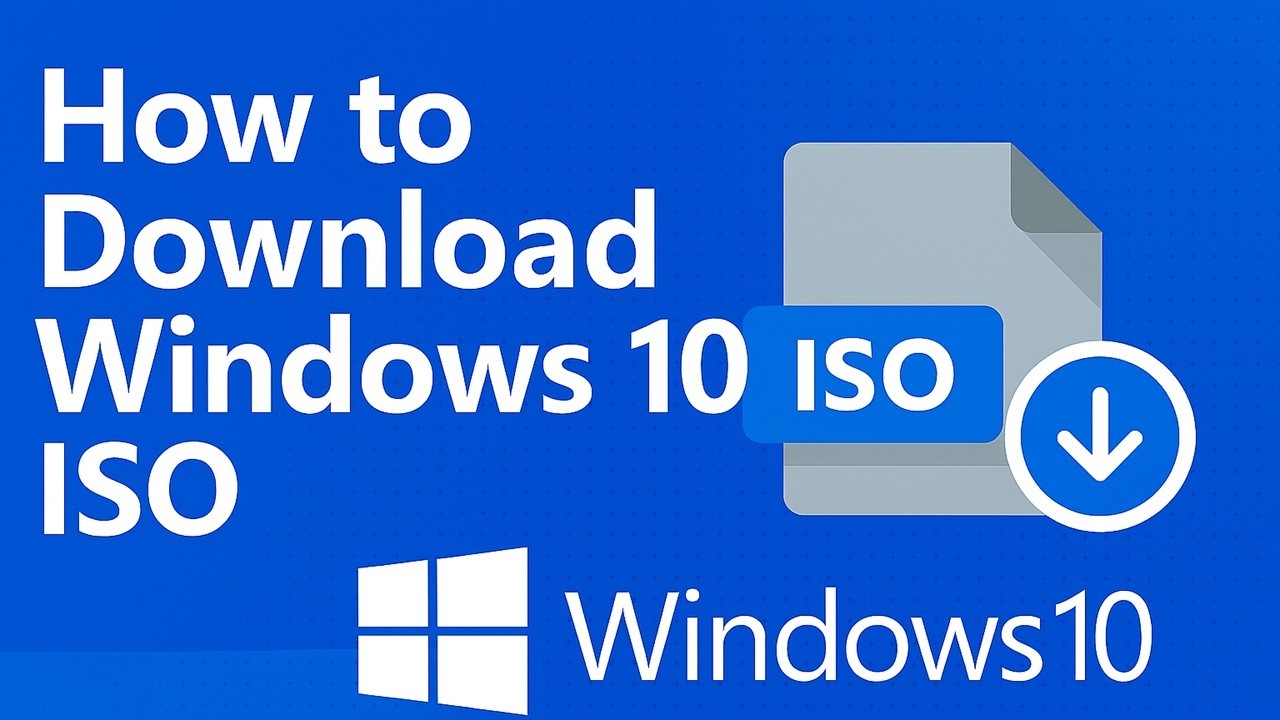 Как скачать образ Windows 10 ISO #windows10