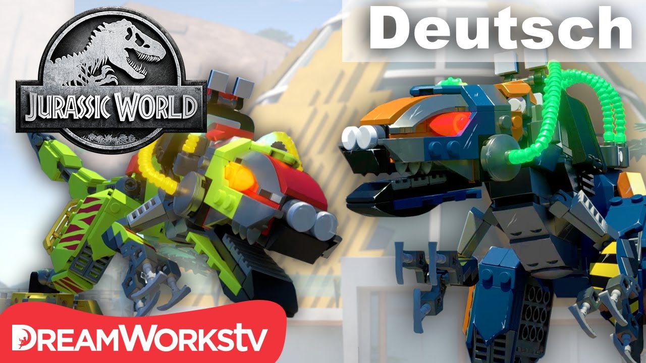 Kampf der Dino-Roboter | LEGO Jurassic World – Die Legende der Insel Nubla