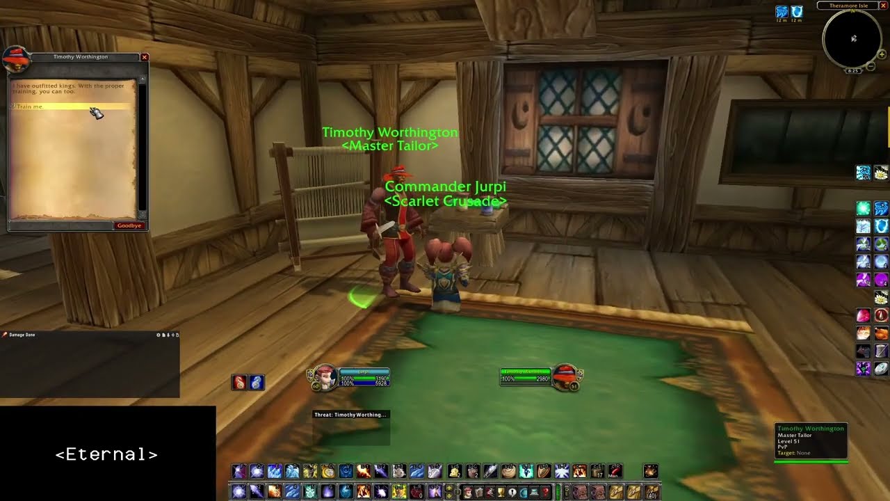 Artisan Tailoring Trainer Alliance (225-300) | Classic WoW