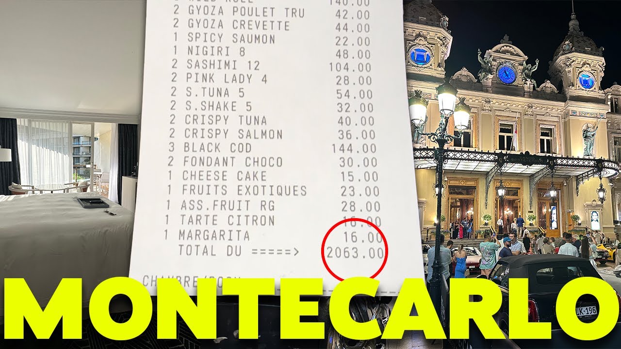💸 SPENDO TUTTI I MIEI SOLDI IN UN GIORNO A MONTECARLO (costoso)