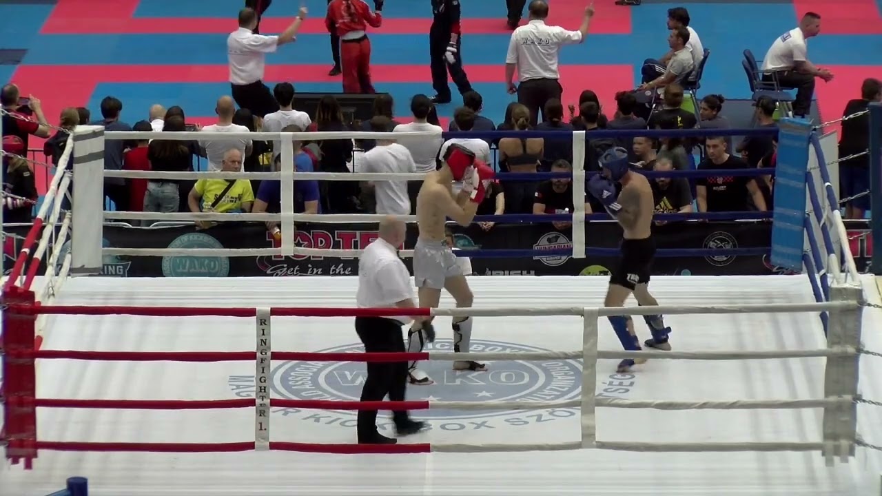 TRIJONIS VILIUS LTU v SACH PAVEL CZE Hungarian Kickboxing World Cup 2023