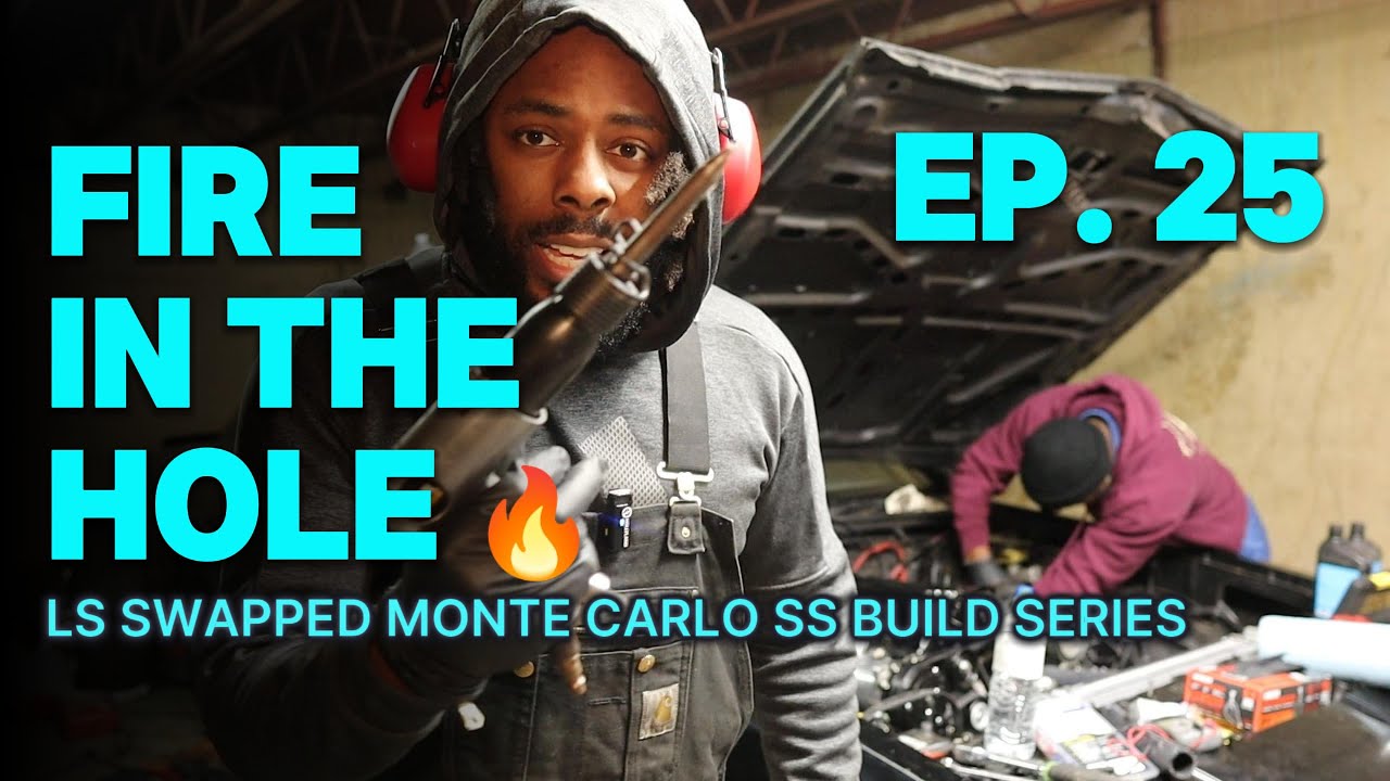 Эпизод 25. Огонь в дыре!!! 🔥⚡️⛽️💨 Серия видеороликов о сборке Monte Carlo SS с двигателем LS