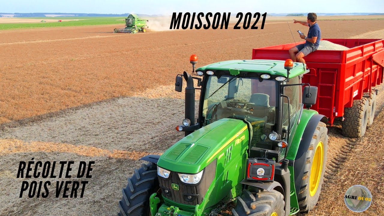 Récolte de POIS VERT 2021 [SUIVEZ MOI !] CTS 9780 Hillmaster