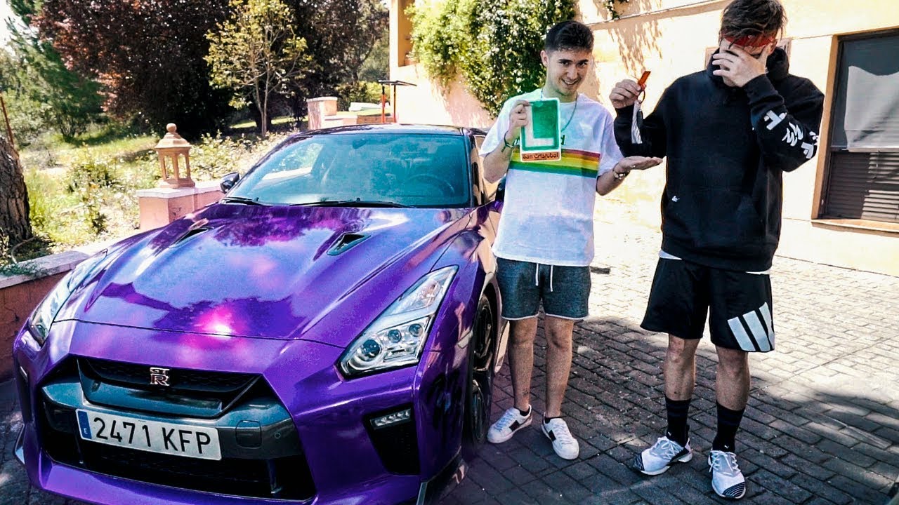 CONDUZCO un SUPER DEPORTIVO de 570CV en mi PRIMER DÍA DE CARNET!! **NISSAN GTR** [Shooter]