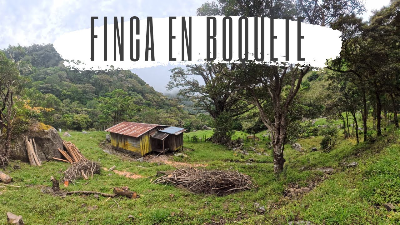 Finca a la venta en Boquete La India Vieja