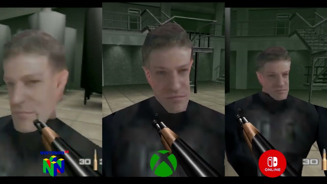 GoldenEye 007: Nintendo Switch vs. Xbox Series S vs. N64