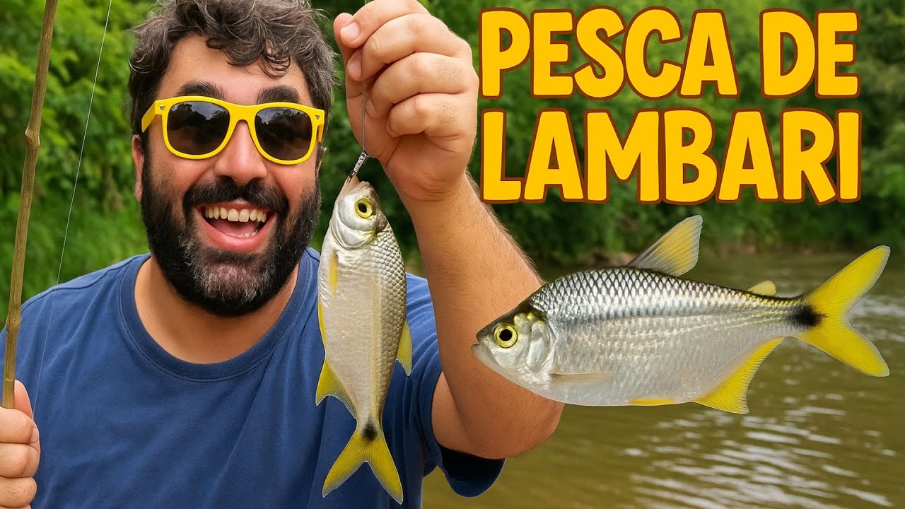 Pesquei MUITOS Lambaris com Este SEGREDO de Pesca! #pesca #lambari #pescaria