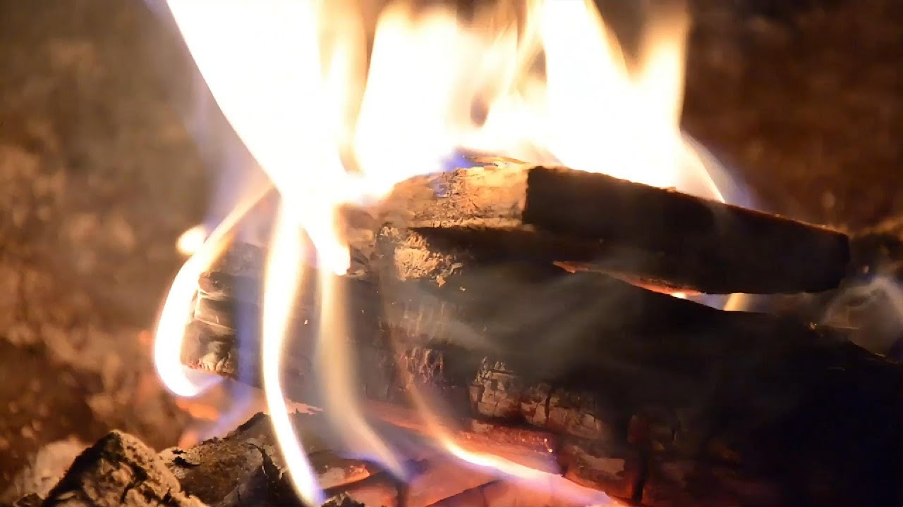 4 Hours of Campfire Sounds 🔥 | Dark Night Fire Ambience for Sleep, Study & Deep Focus