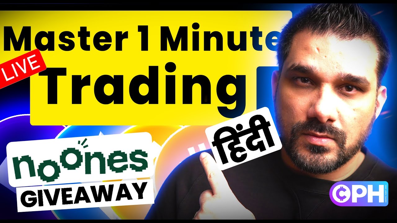 LIVE || HOW TO TRADE BITCOIN IN 1 MINUTE TIMEFRAME || HINDI || NOONES