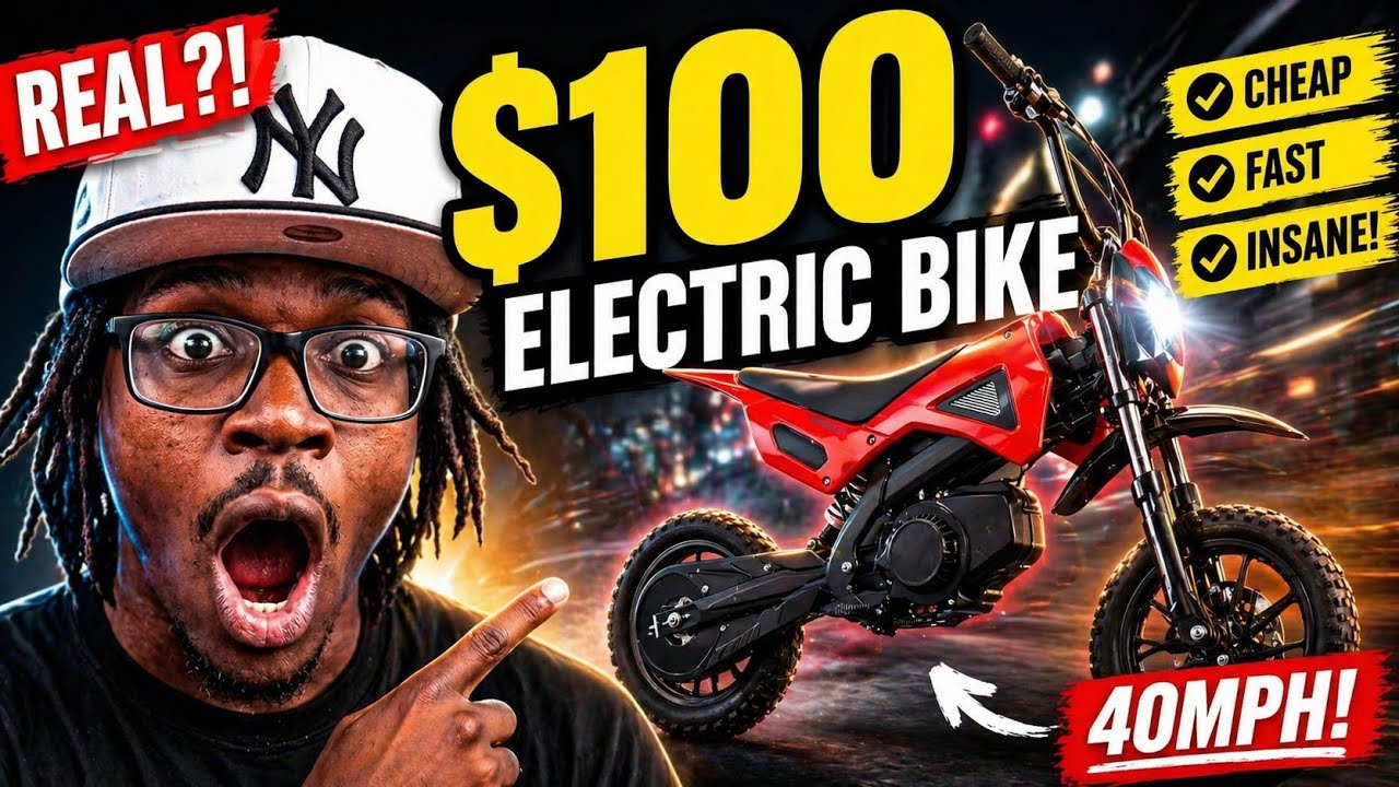 I built CHEAPEST electric bike ever
